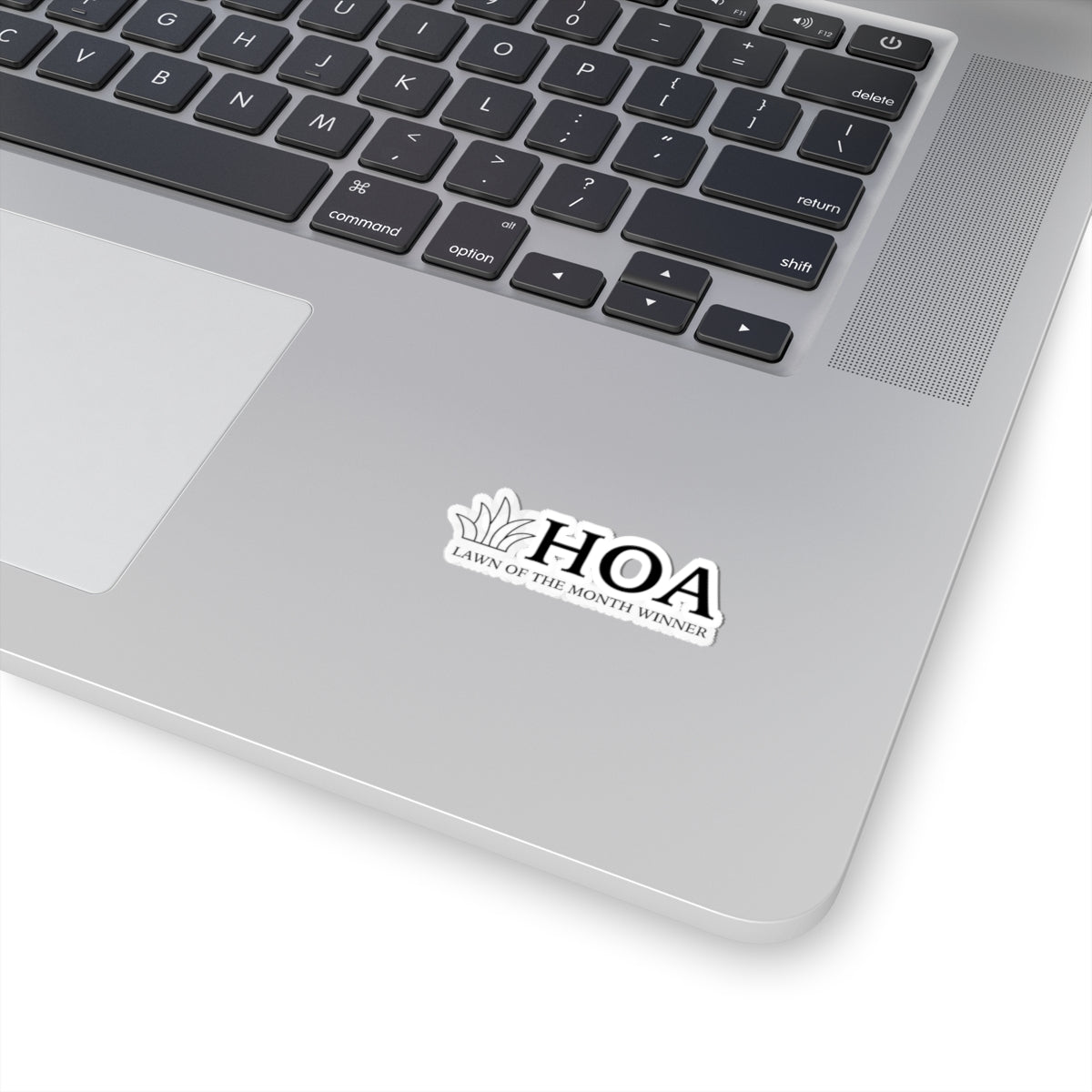 "HOA Lawn of The Month" 2x2 Sticker