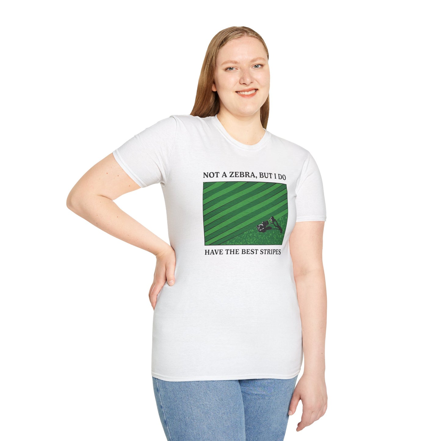 "Not a Zebra" Lawn & Landcape Tee