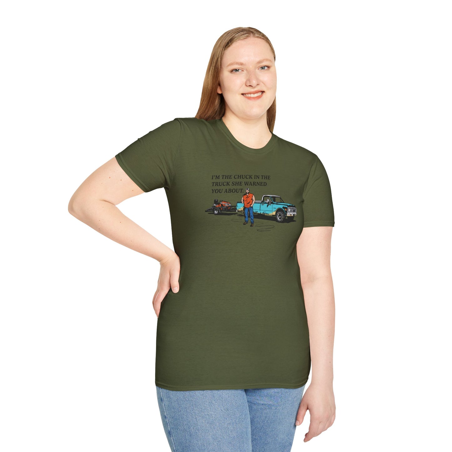 "I'm The Chuck in The Truck" Lawn & Landscape Tee