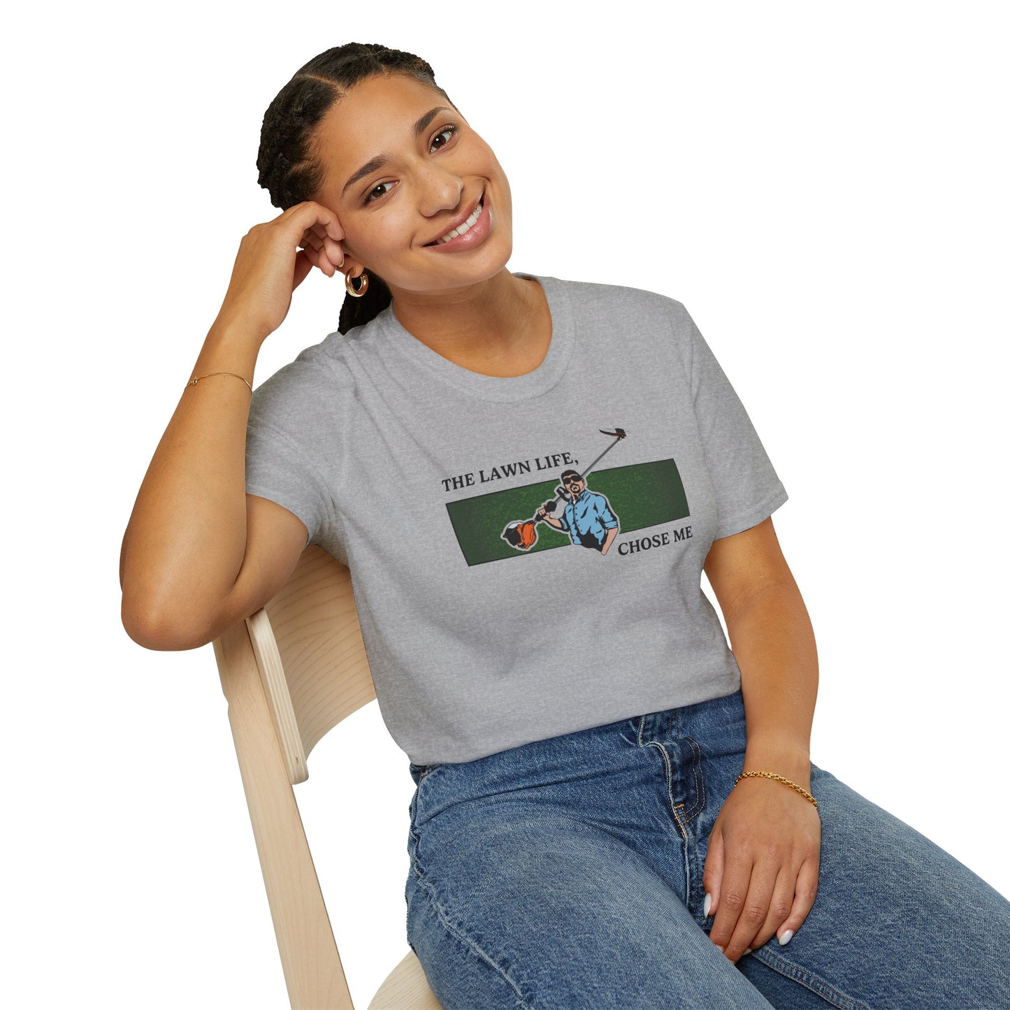 "The Lawn Life Chose Me" Lawn & Landscape Tee