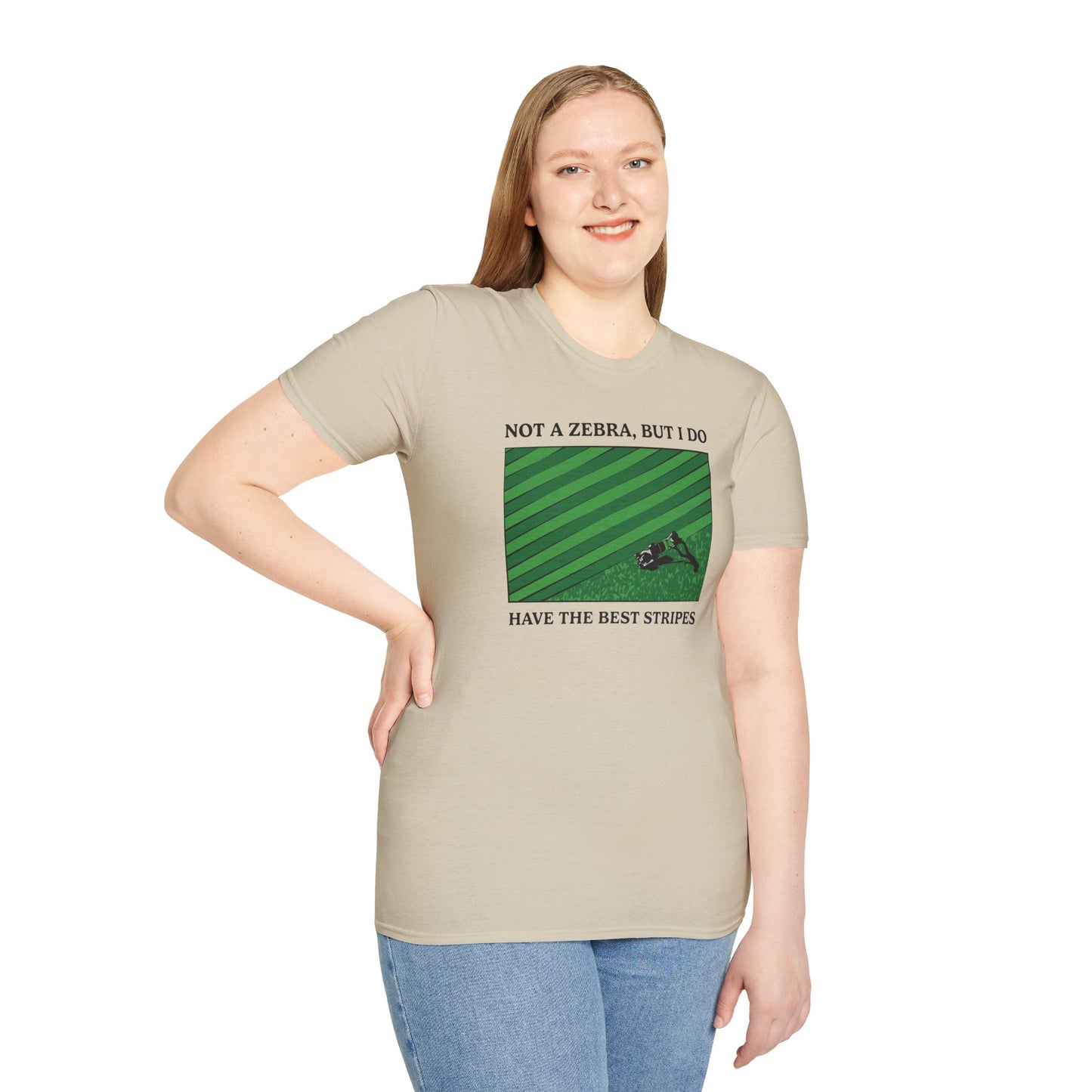 "Not a Zebra" Lawn & Landcape Tee