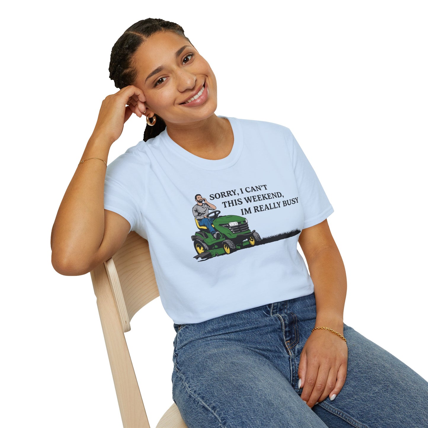 "I'm Really Busy..." Lawn & Landscape Unisex Tee