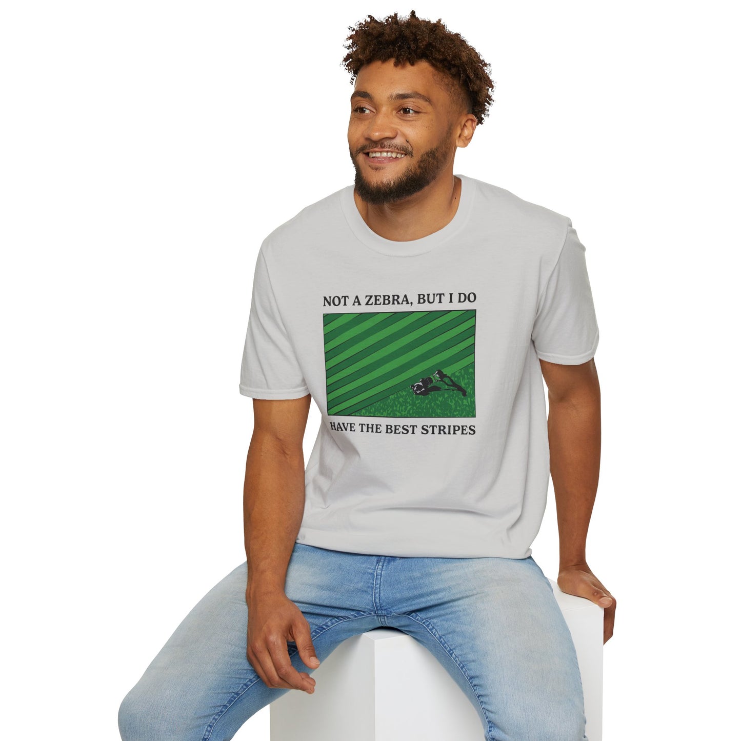 "Not a Zebra" Lawn & Landcape Tee