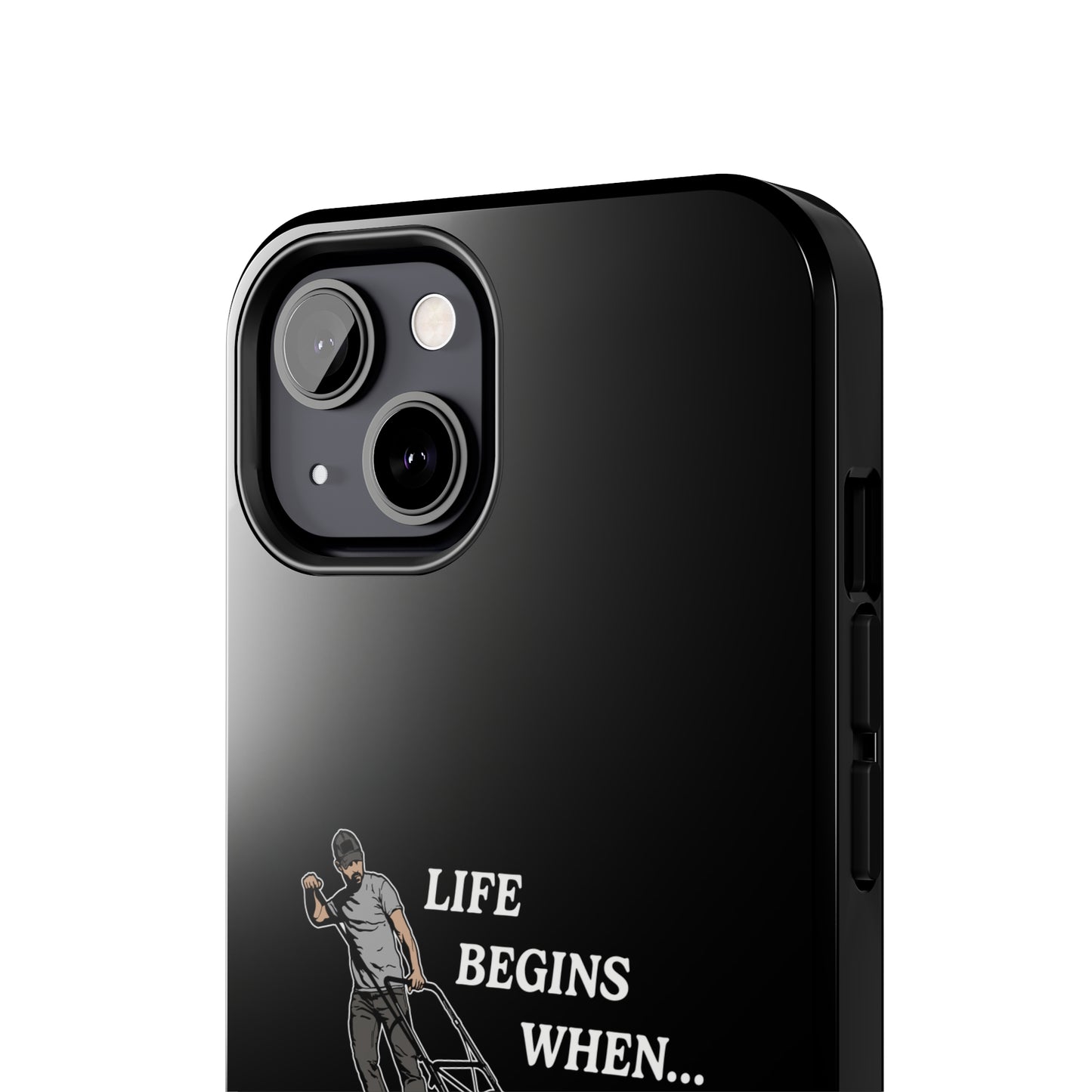 "Life Begins When The Season Starts" iPhone Case