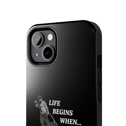 "Life Begins When The Season Starts" iPhone Case