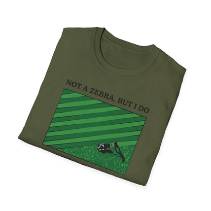 "Not a Zebra" Lawn & Landcape Tee