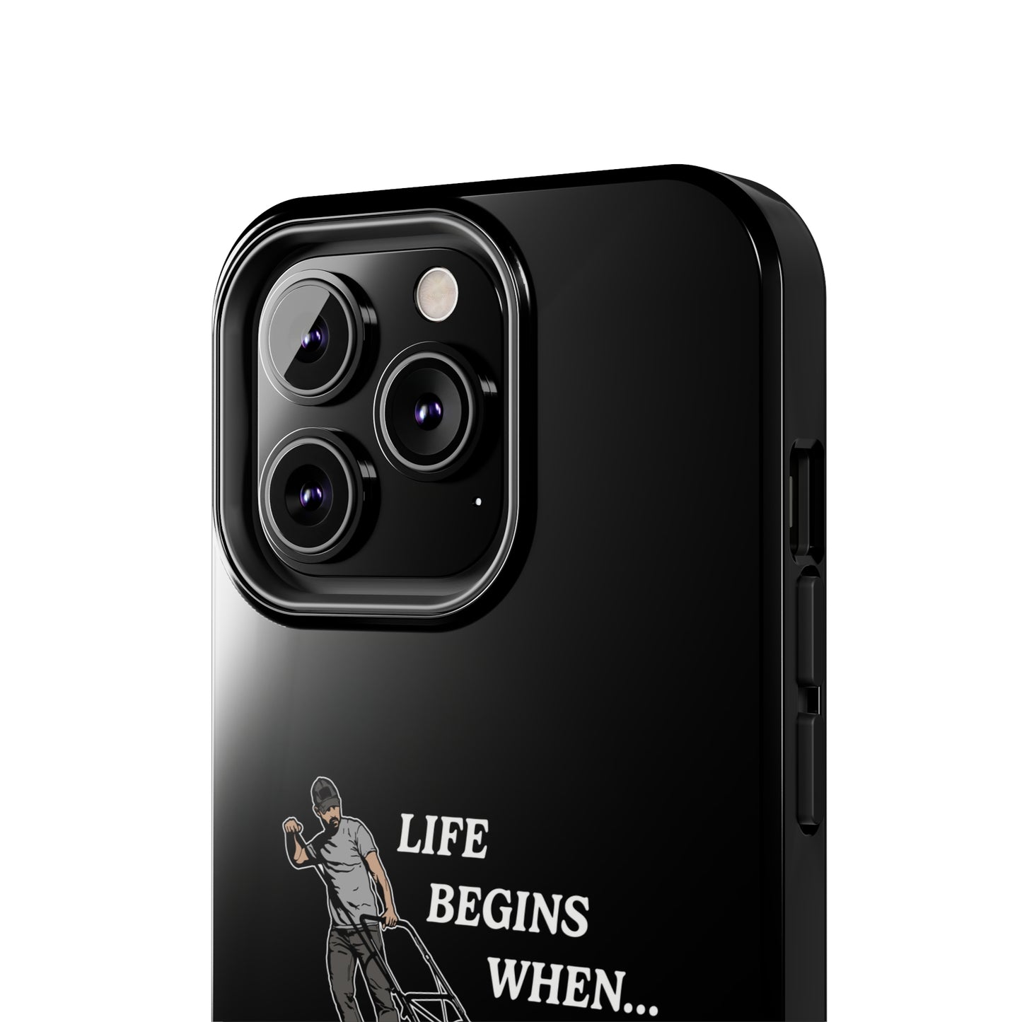 "Life Begins When The Season Starts" iPhone Case