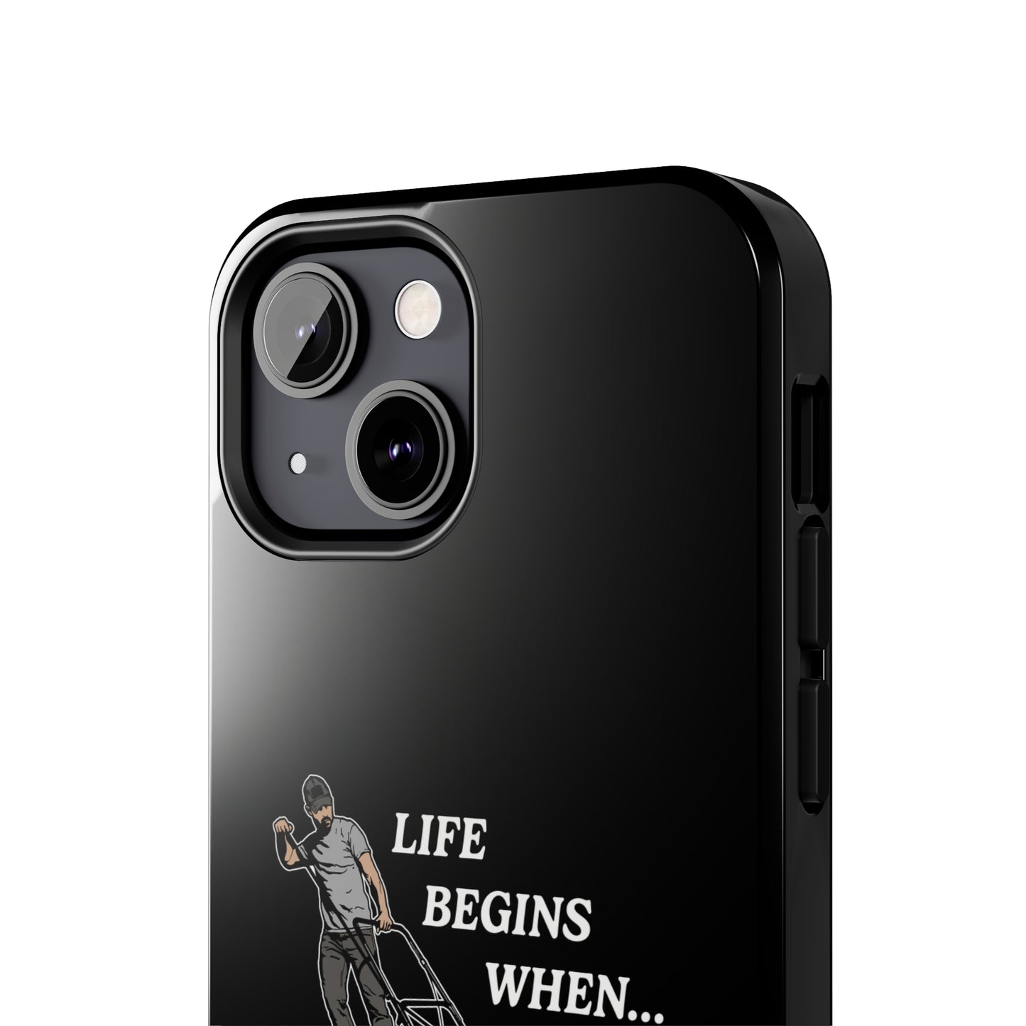 "Life Begins When The Season Starts" iPhone Case