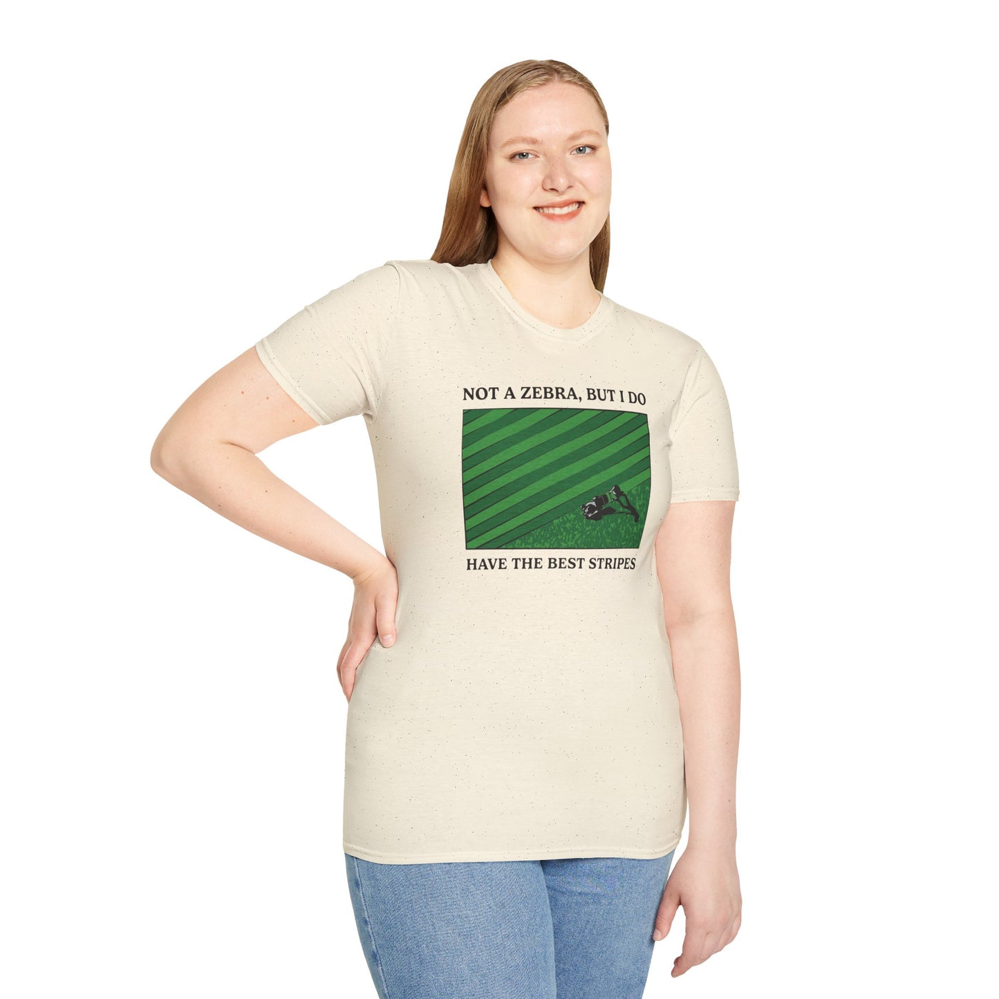 "Not a Zebra" Lawn & Landcape Tee