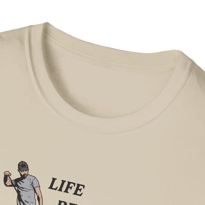 "Life Begins When the Season Starts" Lawn & Landscape Tee