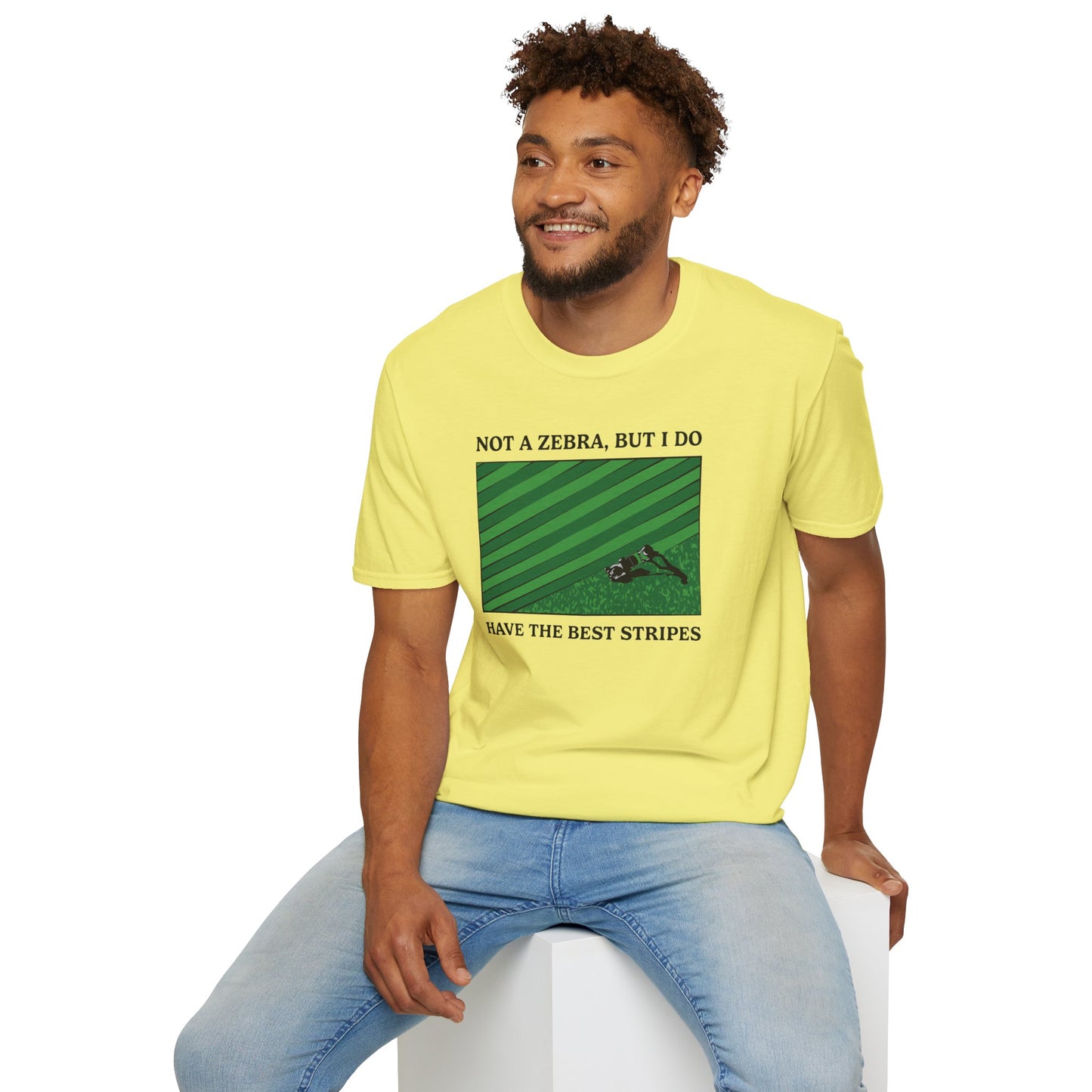 "Not a Zebra" Lawn & Landcape Tee