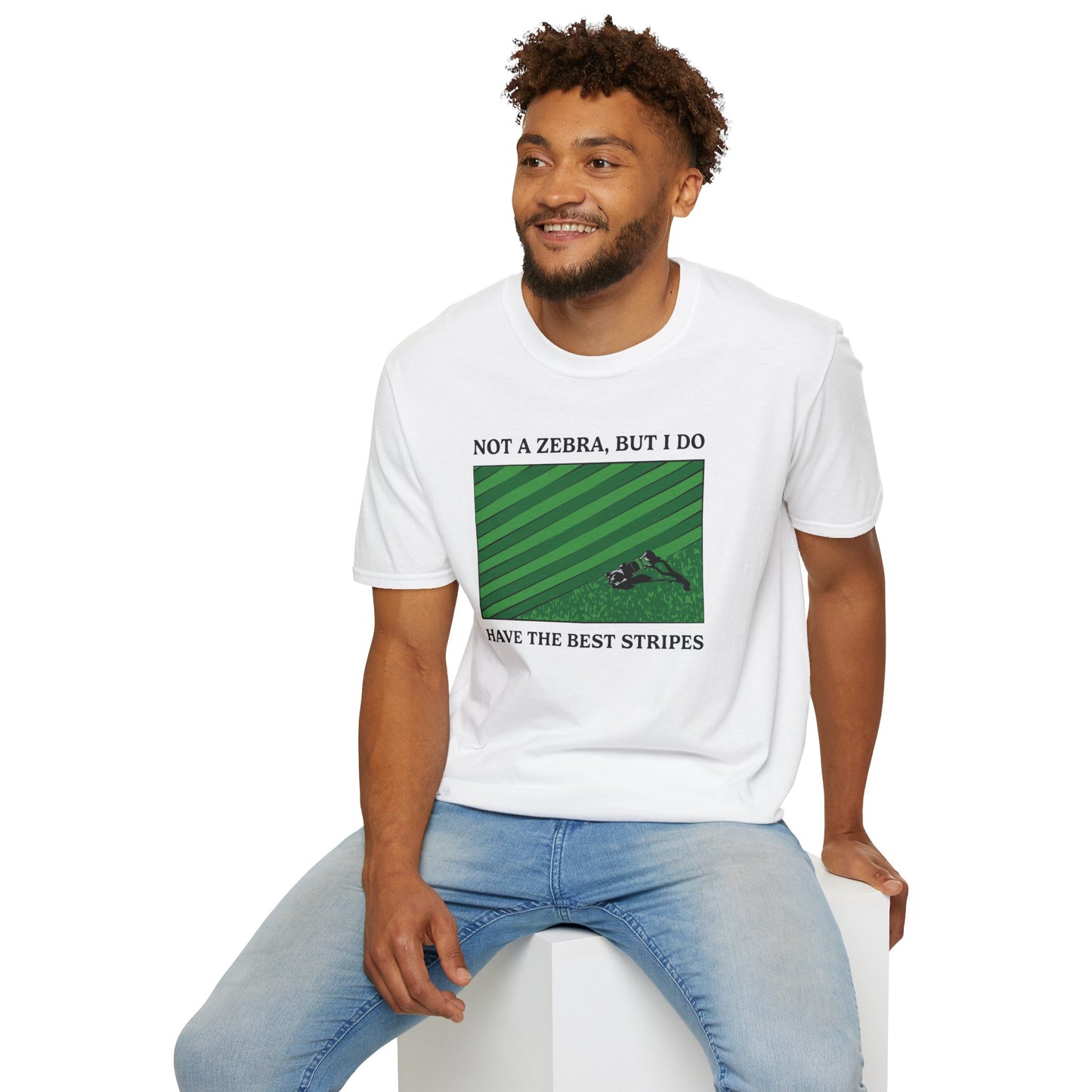 "Not a Zebra" Lawn & Landcape Tee