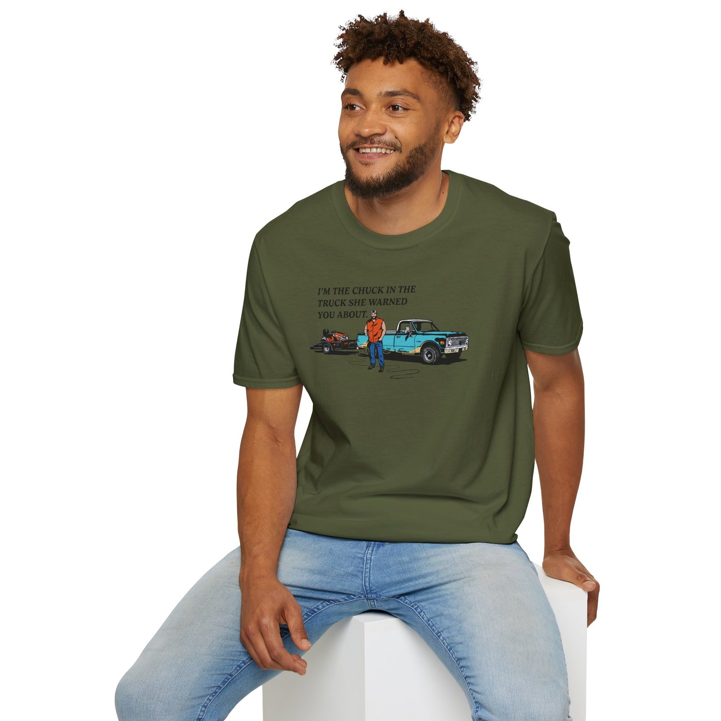 "I'm The Chuck in The Truck" Lawn & Landscape Tee